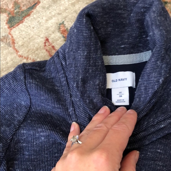 Shawl collar sweater for little boy 3T - Picture 2 of 4